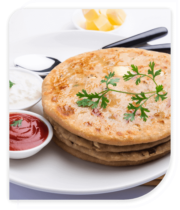 Aloo Paratha Home