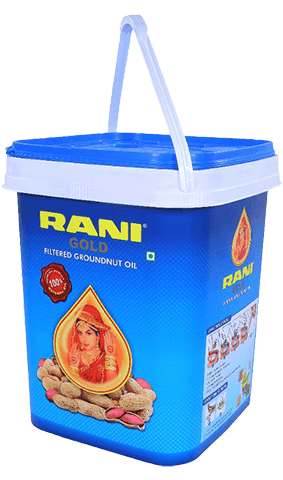 Groundnut Oil 15 KG Basket