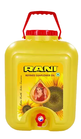 Refined Sunflower Oil 15-Ltr Chakli Jar