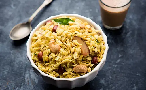 Oats Poha Chevdo - Nutritious and Delicious Indian Snack