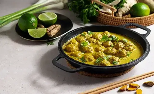 Amritsari Soya Kari - Delicious North Indian Soya Curry