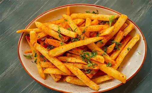 Spicy Garlic Kech-up Fries